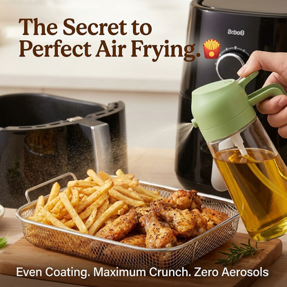 SPRAY OR POUR OIL WITH PERFECT CONTROL