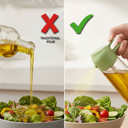 SPRAY OR POUR OIL WITH PERFECT CONTROL